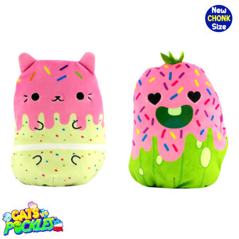 Cats vs Pickles Reversible - Kitty Cake & Frosted Flo