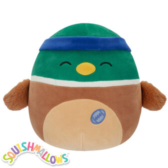 Avery the Mallard Duck with Sweatband - 7.5 inch Squishmallow (Incl. Adoptiecertificaat)