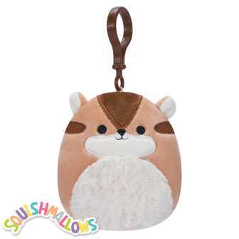 Melzie the Chipmunk - 3,5 inch Clip On Squishmallow (Incl. Adoptiecertificaat)