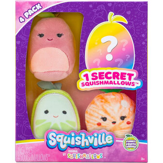 Squishville - Funky Fruits Squad 4Pack