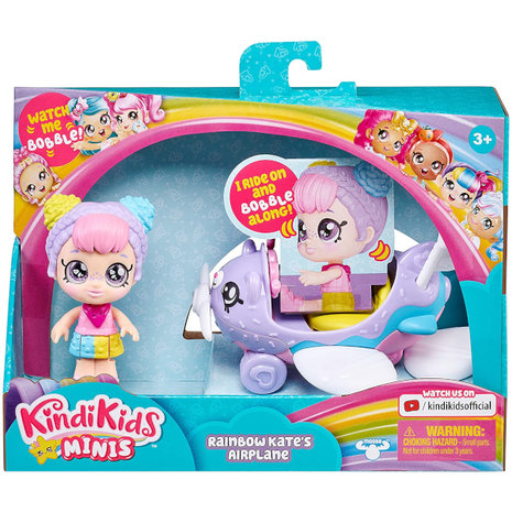 Kindi Kids Minis - Rainbow Kate's Airplane