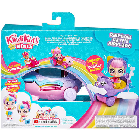 Kindi Kids Minis - Rainbow Kate's Airplane