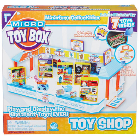 Micro Toy Box - Toy Shop Playset