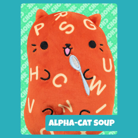 Cats Vs Pickles - Alpha-Cat Soup / 6inch/15cm Chonks