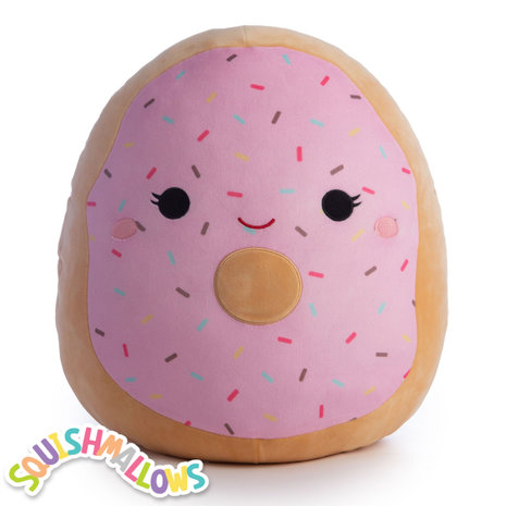 Dabria the Pink Donut - 16 inch Squishmallow (Incl. Adoptiecertificaat) 