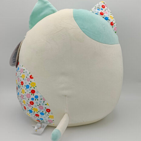 Kesla the Floral Cat - 12 inch Squishmallow (Incl. Adoptiecertificaat)