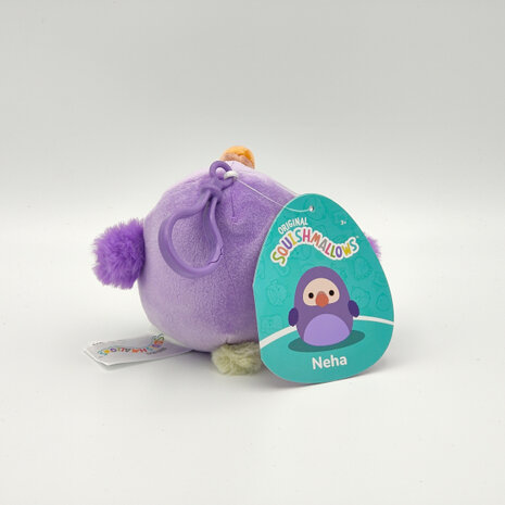 Neha the Dodo - 3,5 inch Clip On Squishmallow (Incl. Adoptiecertificaat)