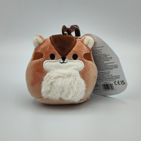 Melzie the Chipmunk - 3,5 inch Clip On Squishmallow (Incl. Adoptiecertificaat)